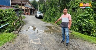 金马苏新村今明日铺路  村民受促车辆暂移别处